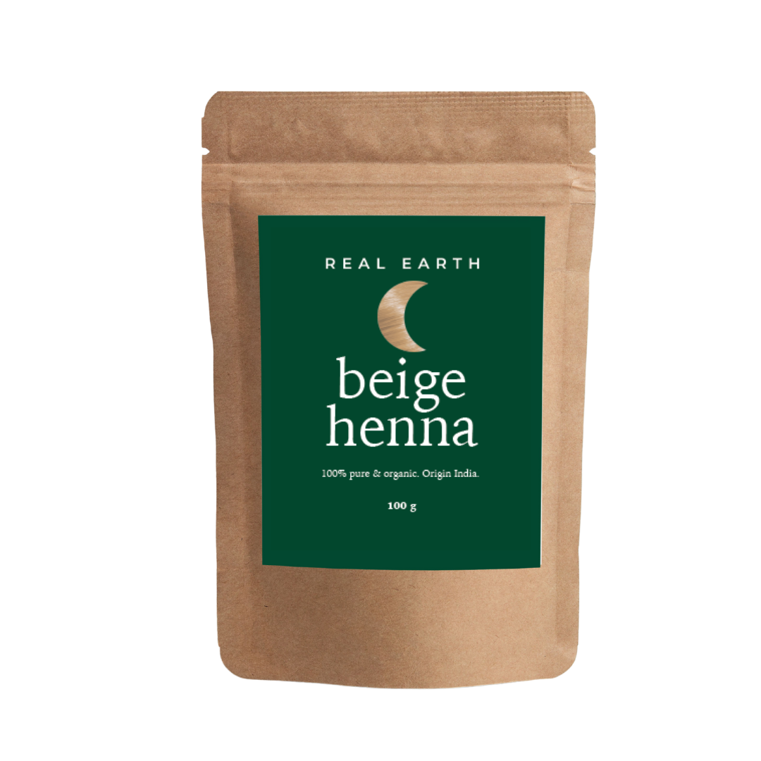 Beige Henna. Rubio Beige coloración vegetal