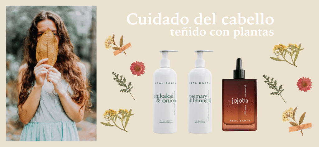 Cuidado del cabello con plantas