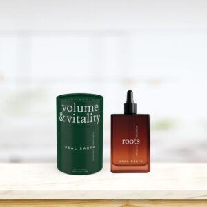 Volume & Vitality y Aceite Roots