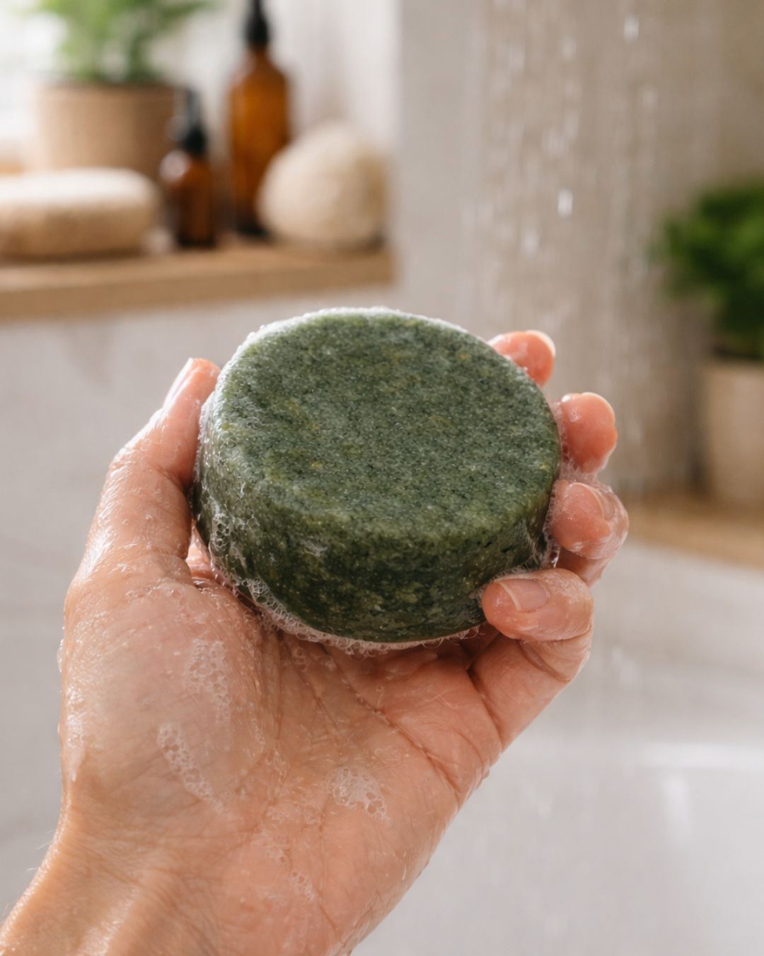 índigo y Argán champú sólido